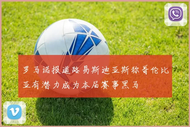 罗马诺报道路易斯迪亚斯称哥伦比亚有潜力成为本届赛事黑马